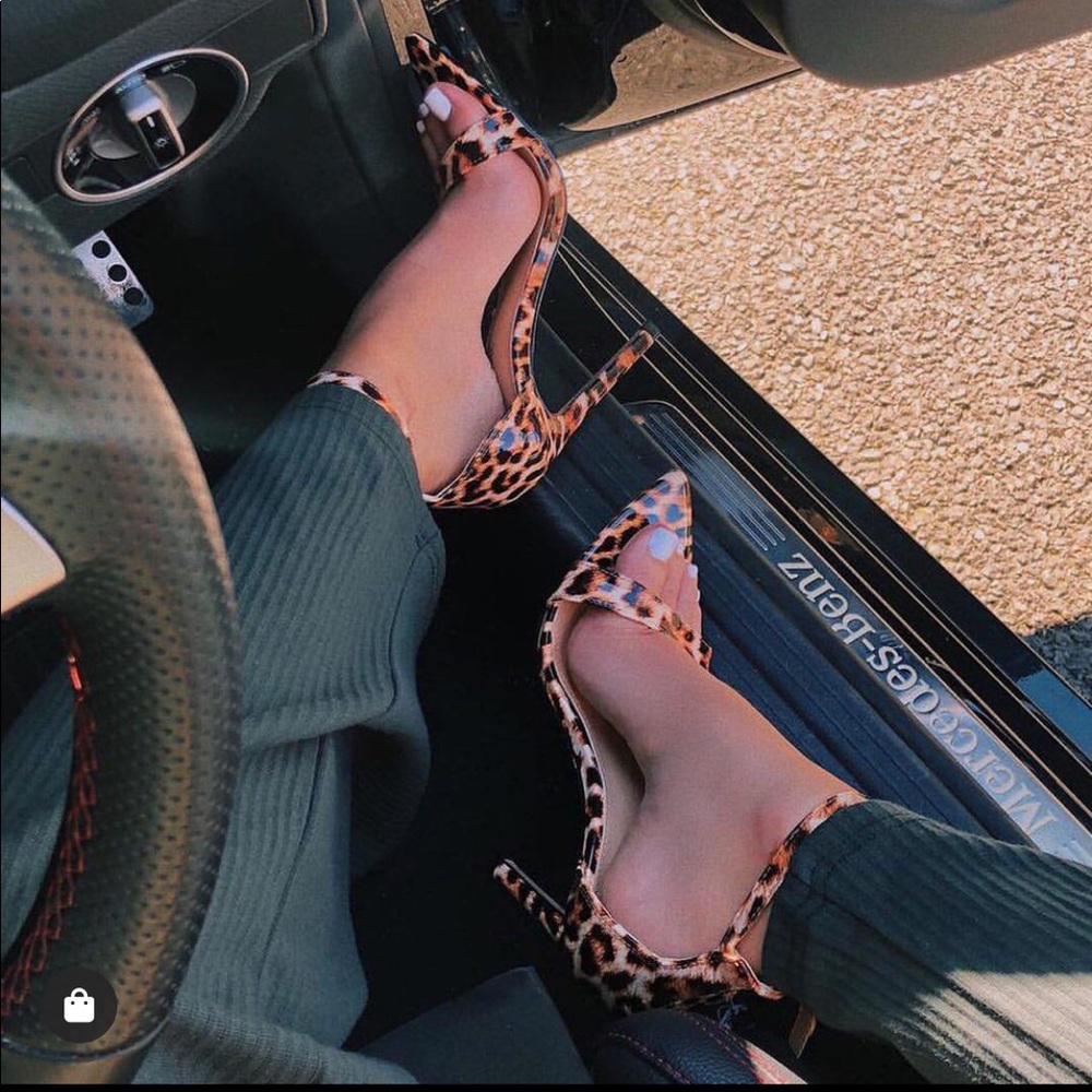 Public Desire Leopard Heels